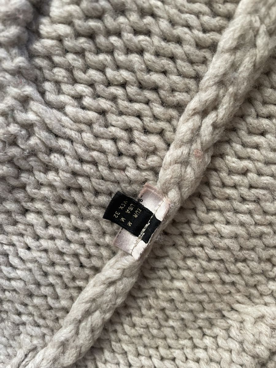 Massimo Dutti Gilet & Giacche: MASSIMO DUTTI Weste Strickweste Gr. M beige mit Gürtel – Nuovo e nell'imballaggio originale da Zürich venduto da MyFashion 1
