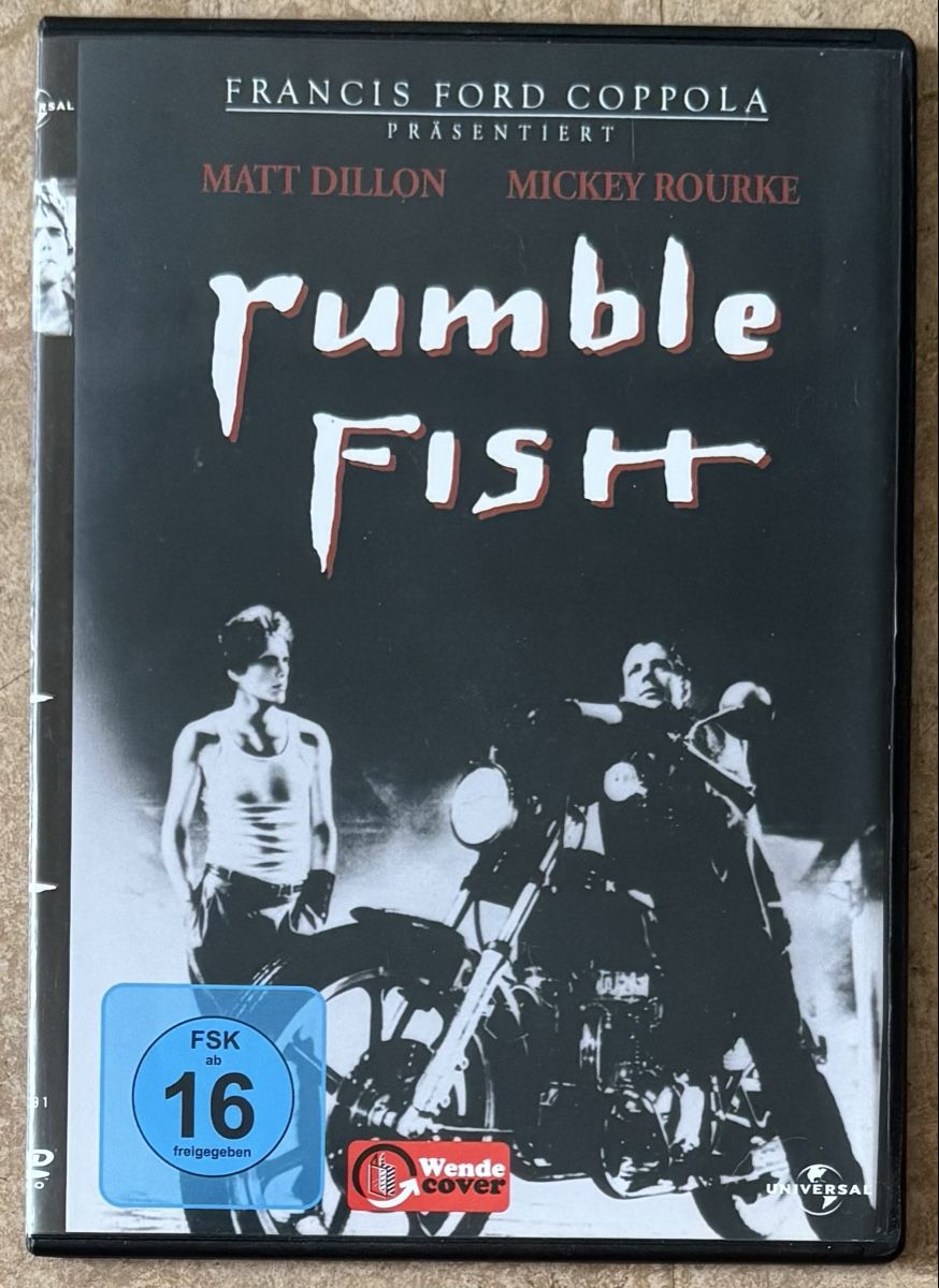 Tutti i DVDs: RUMBLE FISH  – Nuovo (secondo la descrizione) da Dietikon venduto da AndreaSch01