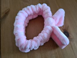 Fluffiges Haarband mit Schleife von Revolution, pink, neu
