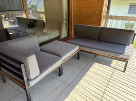 Gartensitzgruppe Ecke