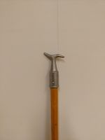 Robuster Stockhaken, Holzstiel, Vintage-Werkzeug