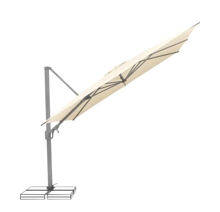 Glatz Sonnenschirme: Pendelschirm 300cm écru Sunflex by Glatz – Neu (gemäss Beschreibung) aus Schenkon von 3Jana3 2