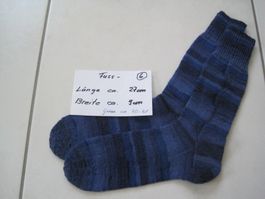 Handgestrickte Herrensocken   40 - 41 (6)