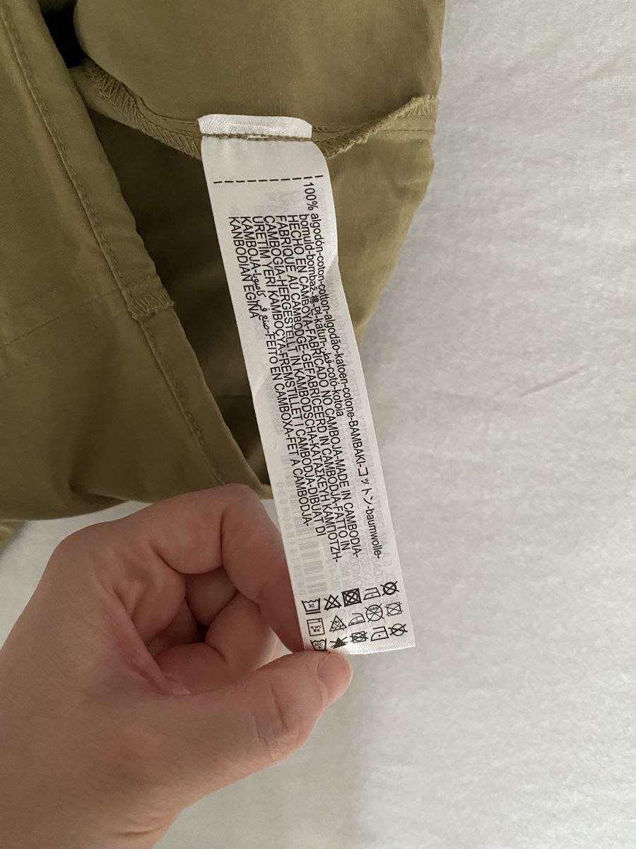 Zara Gonne: Khaki Cargo Minirock – Usato da Luzern venduto da champagnelaury 3