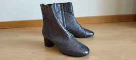 Elegante graue Stiefeletten Grösse 36