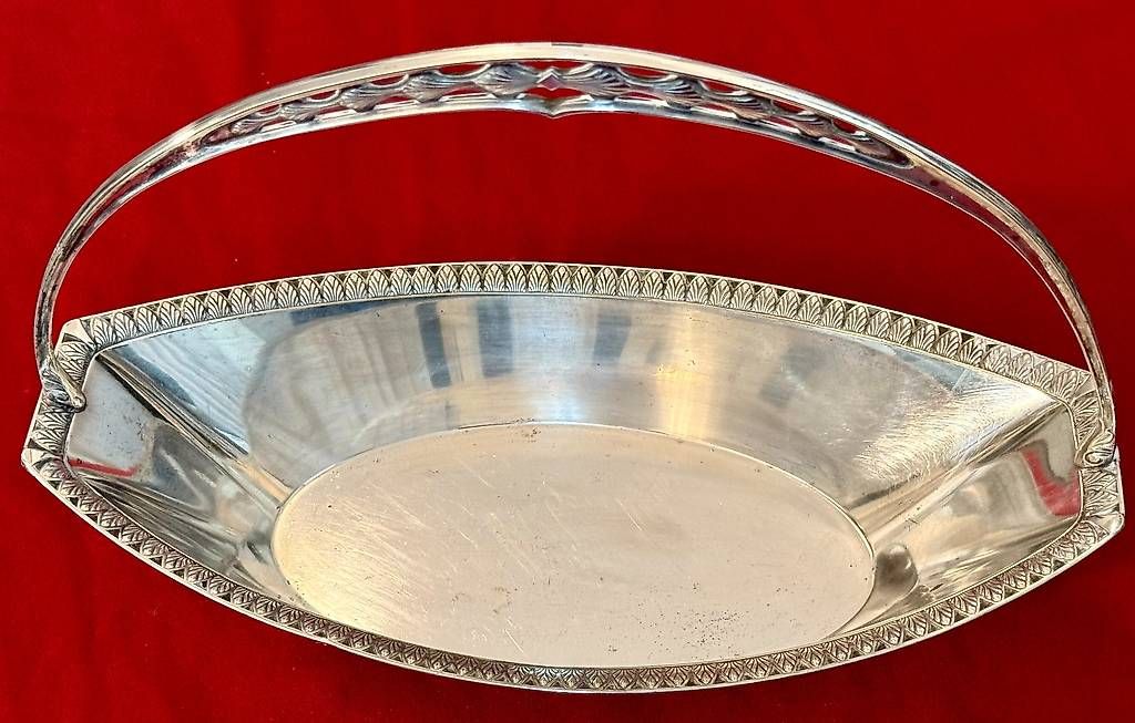 WMF Schalen: Schale in Korbform von WMF versilbert 1910-1925 Jugendstil – Gebraucht aus Fahrwangen von Dirk.Gerlach