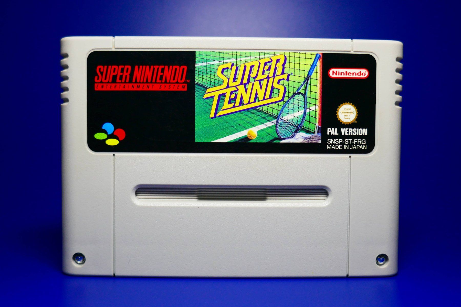 Nintendo Giochi: Super Tennis - Super Nintendo – Usato da Vuarrens venduto da Espace-Retro