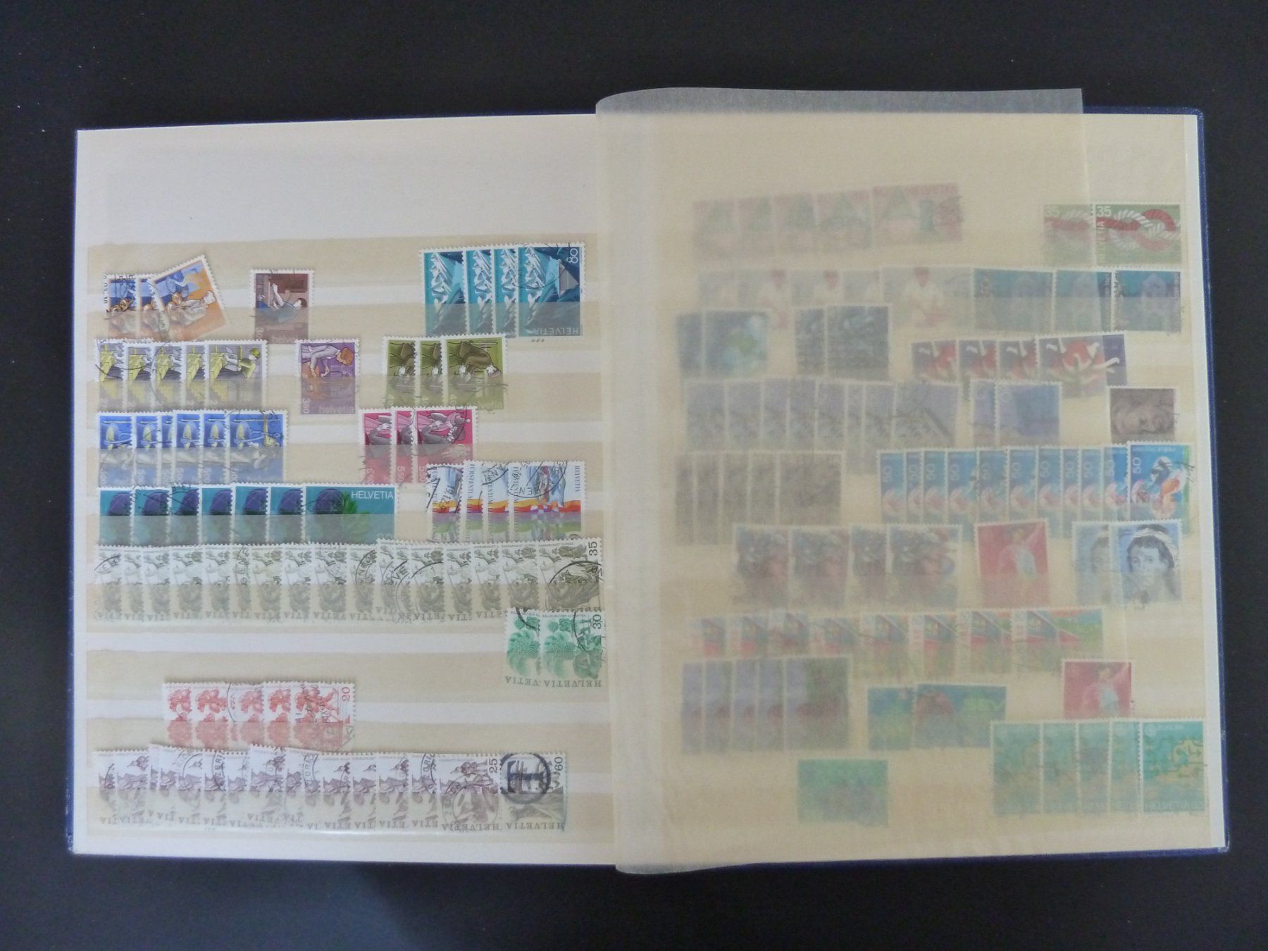 Alle Briefmarken: Lot CH (812) – Gebraucht aus Onex von BANGON80 6