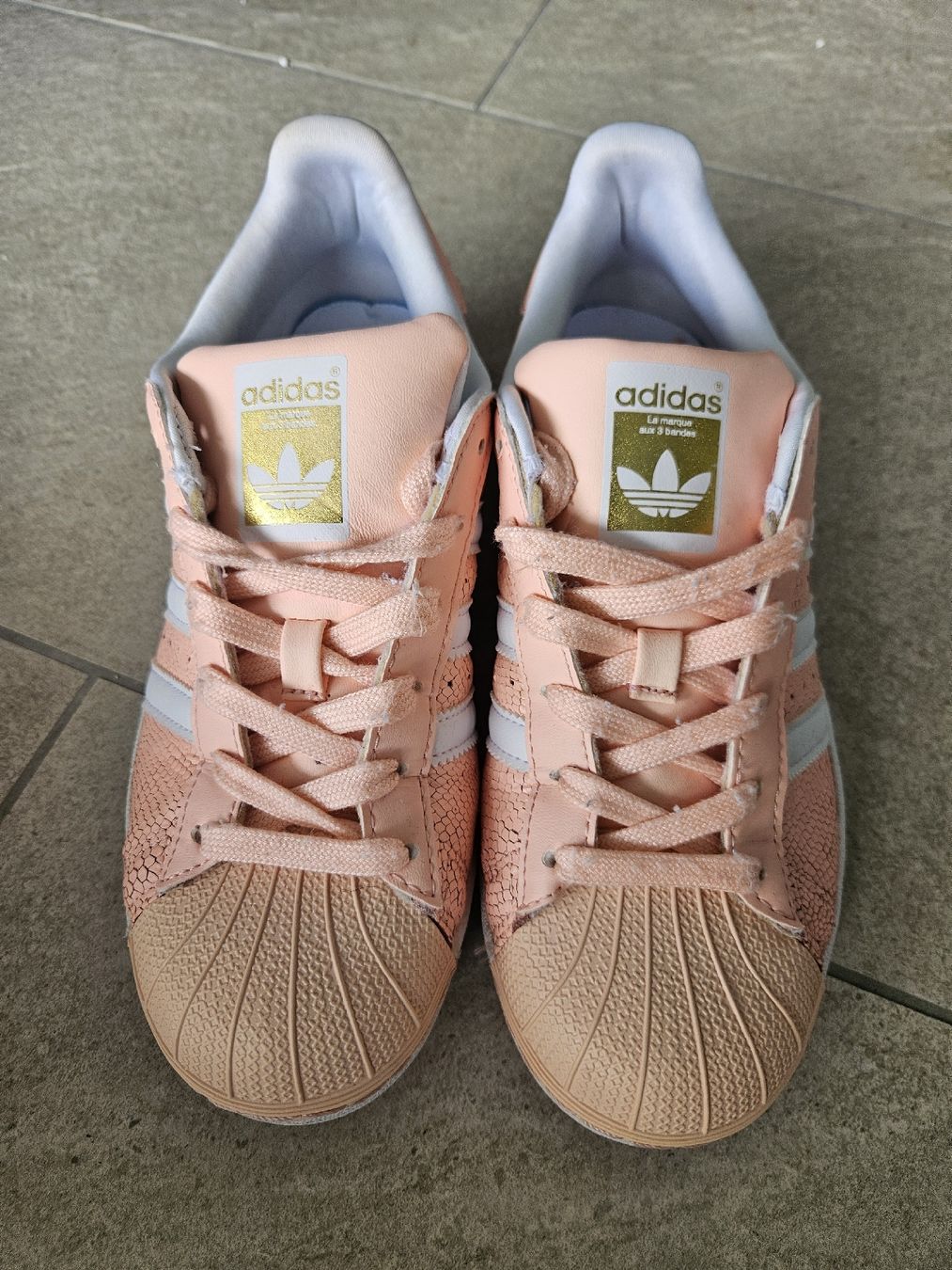 Adidas Scarpe da donna: Adidas Superstar, Grösse 37 1/3, lachsfarbig – Usato da Tobel venduto da Nicci_dee 1
