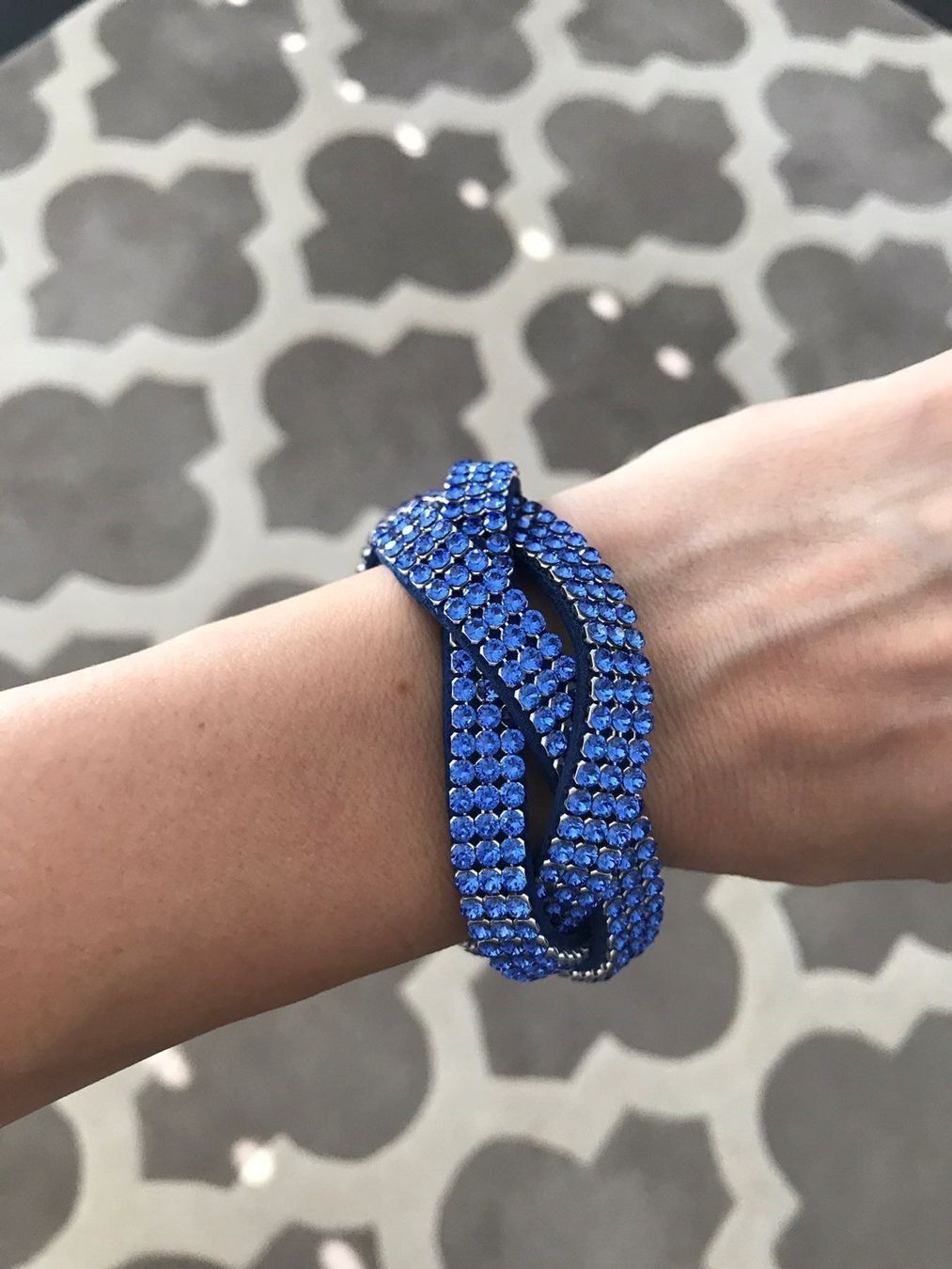 Bracelets: Wunderschöne Armband -Swarovski Steine – Neuf (Voir description) à Winkel par Glamour4You 4