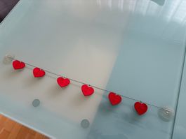 Deko-Girlande für Fenster/Glas Länge 70 cm
