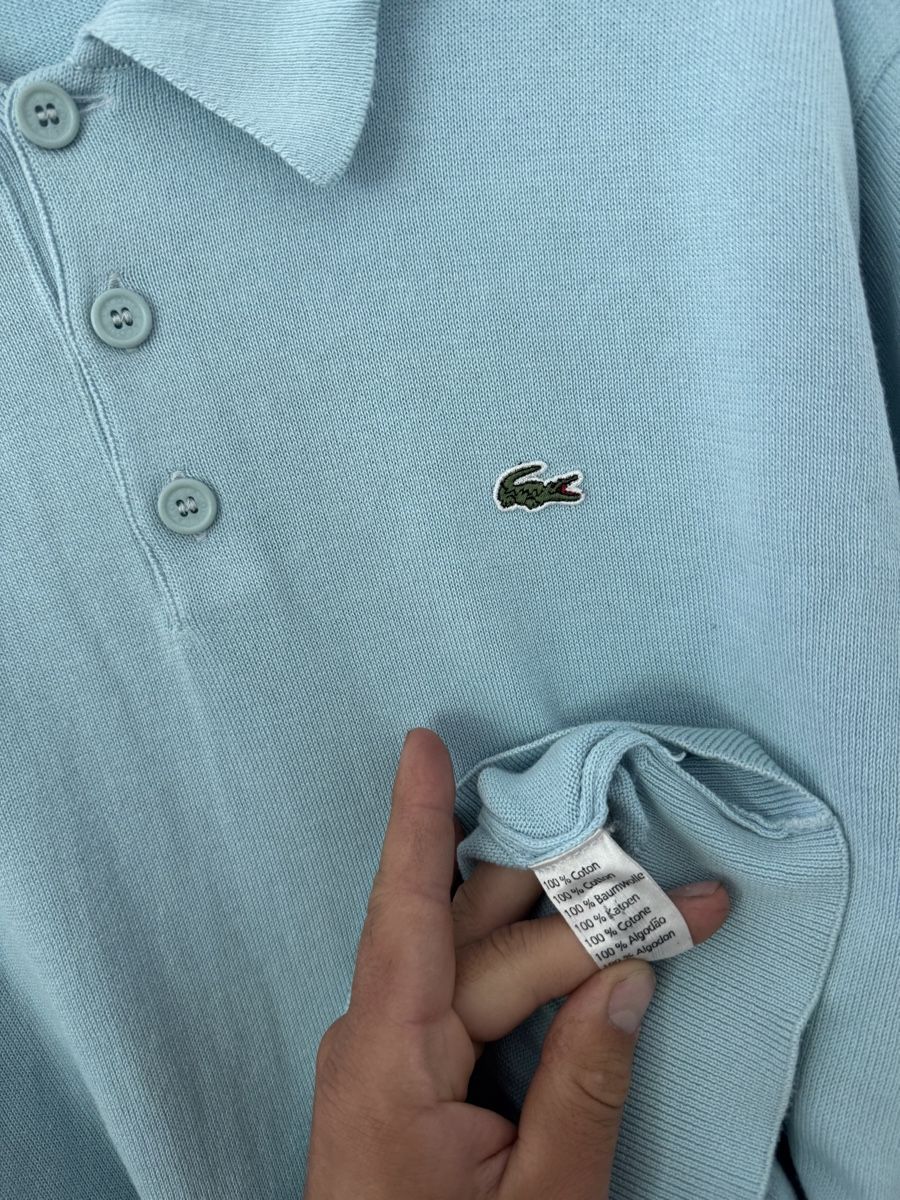 Lacoste Polo-Shirts: Lacoste Polo pullover hellblau Grösse 6/L Baumwolle – Neu (gemäss Beschreibung) aus Wetzikon ZH von Jan_wojt 4