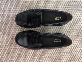 G.H. Bass Weejuns Herren Loafer, Schwarz, Grösse 42.5