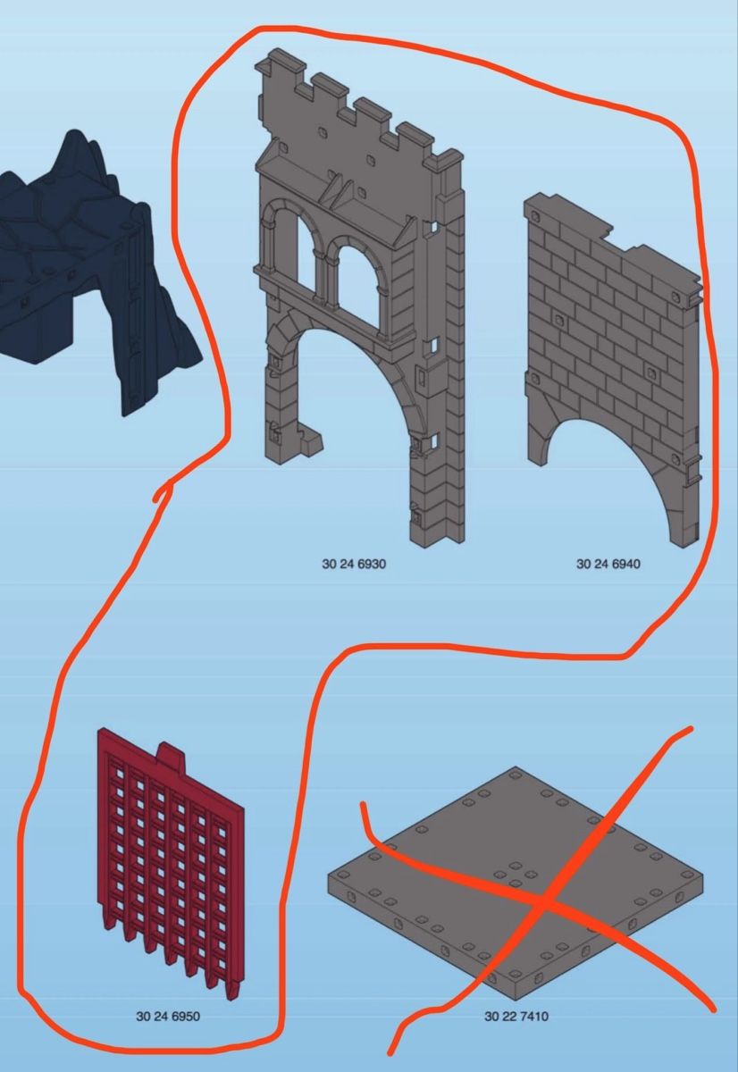 Playmobil Giocattoli: Playmobil Ersatzteile Burgtor – Usato da Moosleerau venduto da daall 3