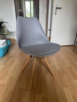 4x Stühle Esszimmer Grau