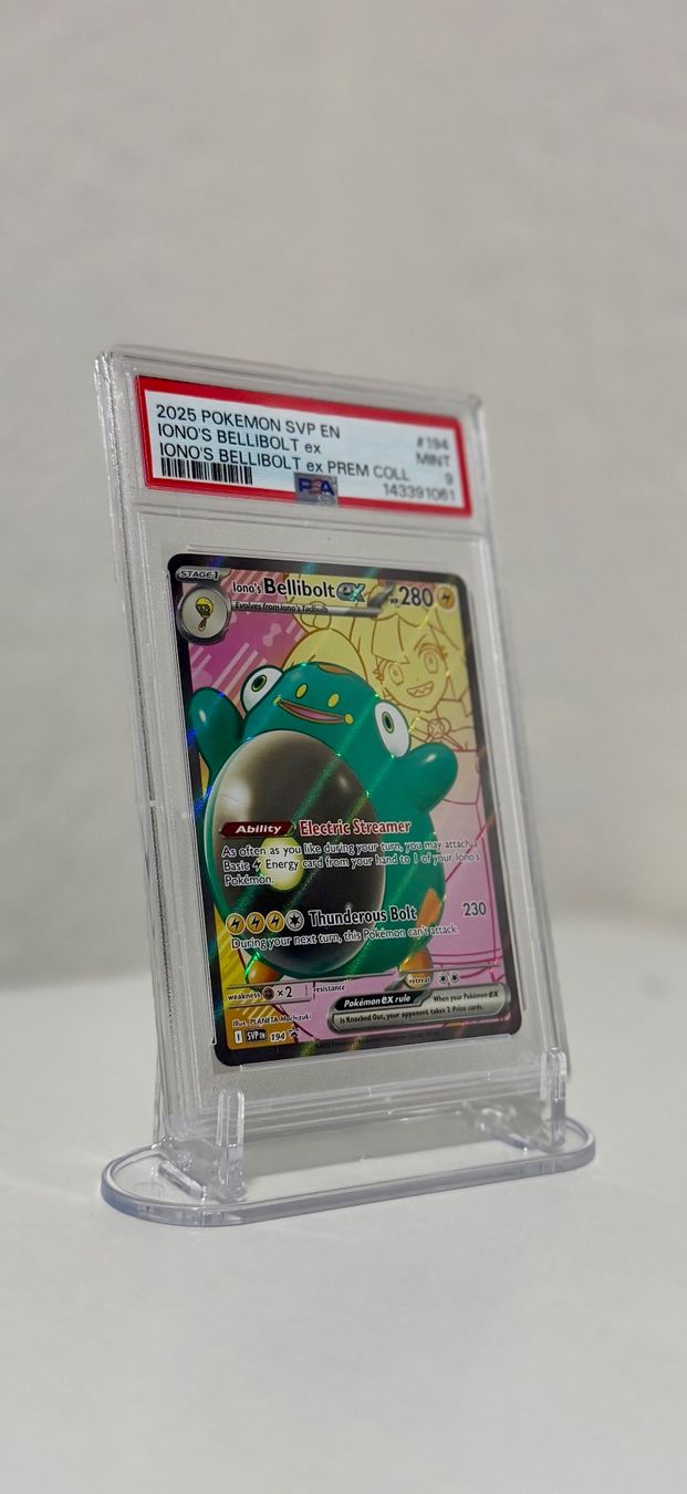 Karten: Ionos Bellibolt EX Promo PSA 9 – Gebraucht aus Kleinlützel von Slab_Village