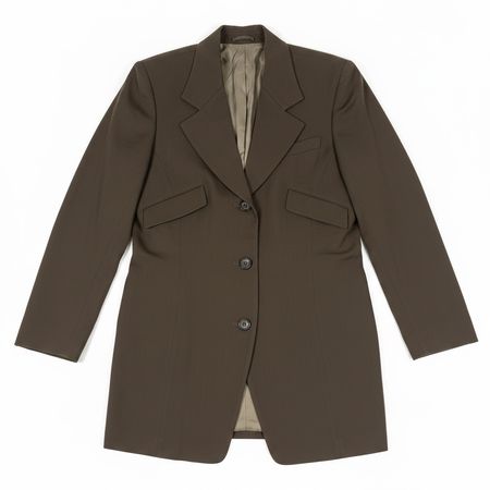 Blazer / veste tailleur Issey Miyake Marron Taupe S #P100