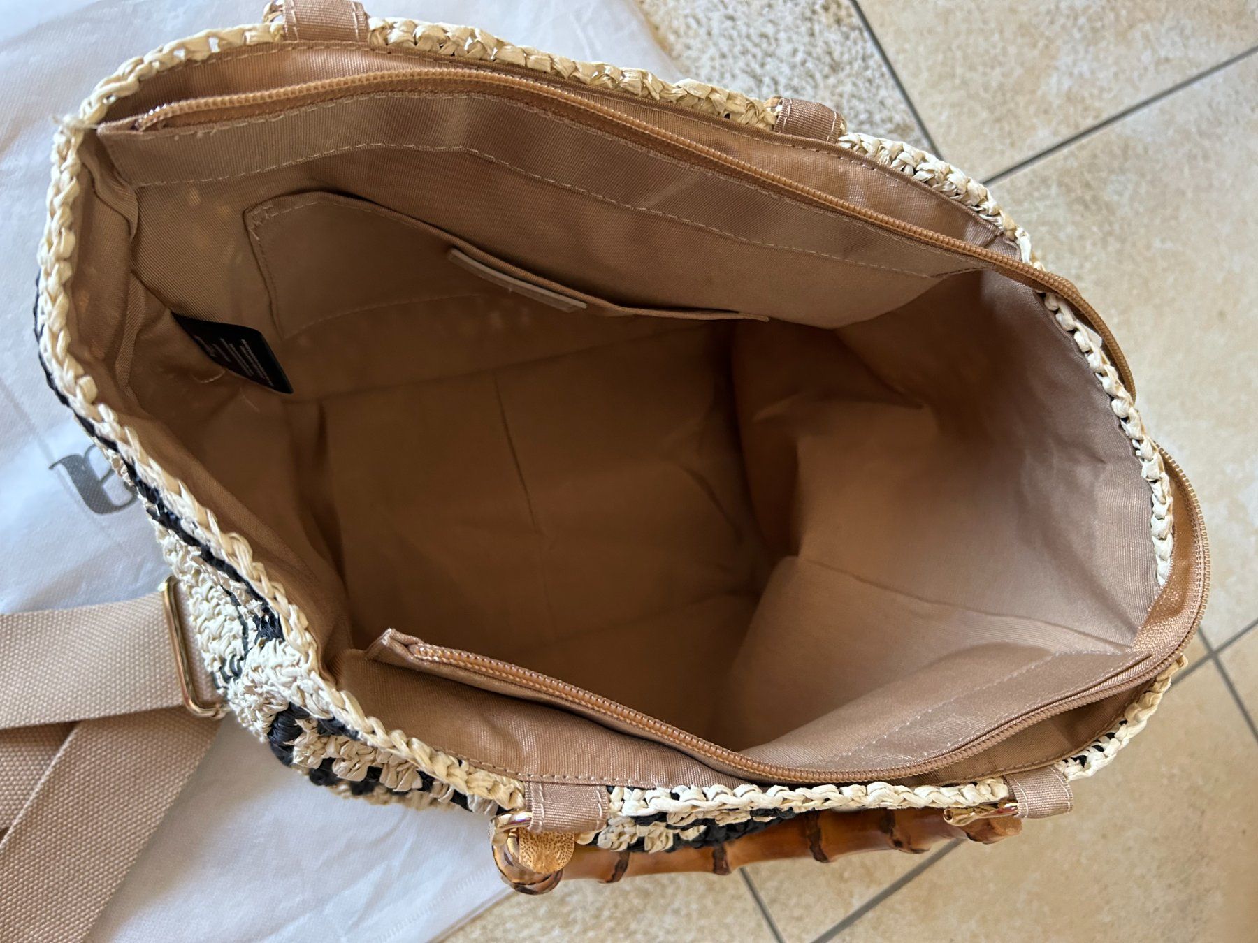 Sacs femmes: Sac Rive Gauche macramé et bambou – Neuf (Voir description) à Porrentruy par Craps1 5