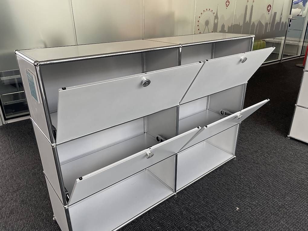 USM Cassettiere: USM Haller Sideboard Mattsilber 2x3 Top Zustand – Usato da Dietikon venduto da Kumar_Occasionen 6