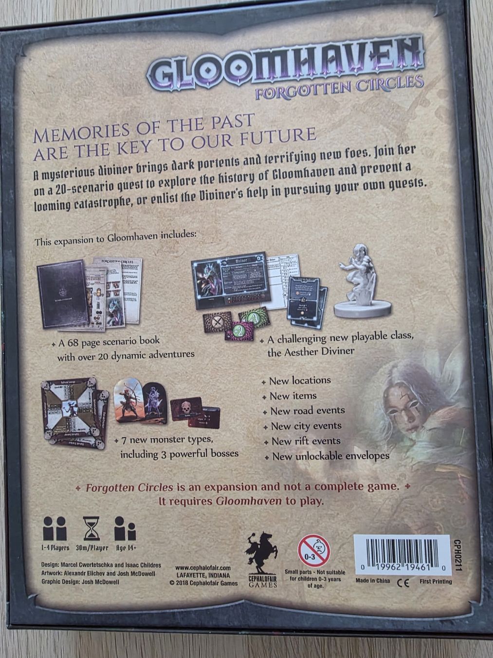Giochi: Gloomhaven Forgotten Circles – Nuovo (secondo la descrizione) da Onex venduto da Tykhoo 1