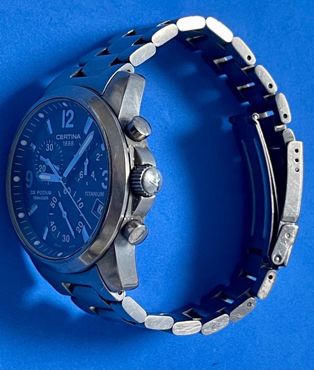 CERTINA DS PODIUM CHRONOGRAPH TITANIUM | Kaufen auf Ricardo