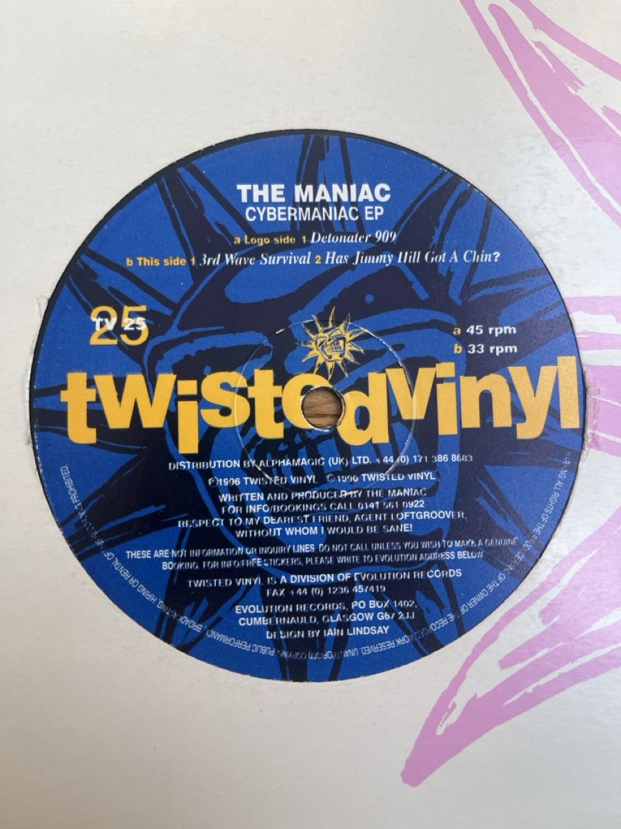 Dischi in vinile: The Maniac Hardcore / Gabber Vinyl – Usato da Wangen b. Olten venduto da break72 1