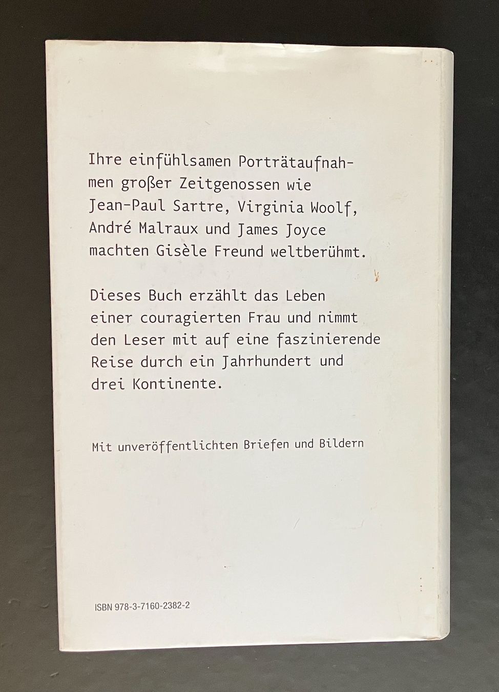 Libri: gisèle freund . ein leben . arche – Usato da Basel venduto da cosmos.books 1