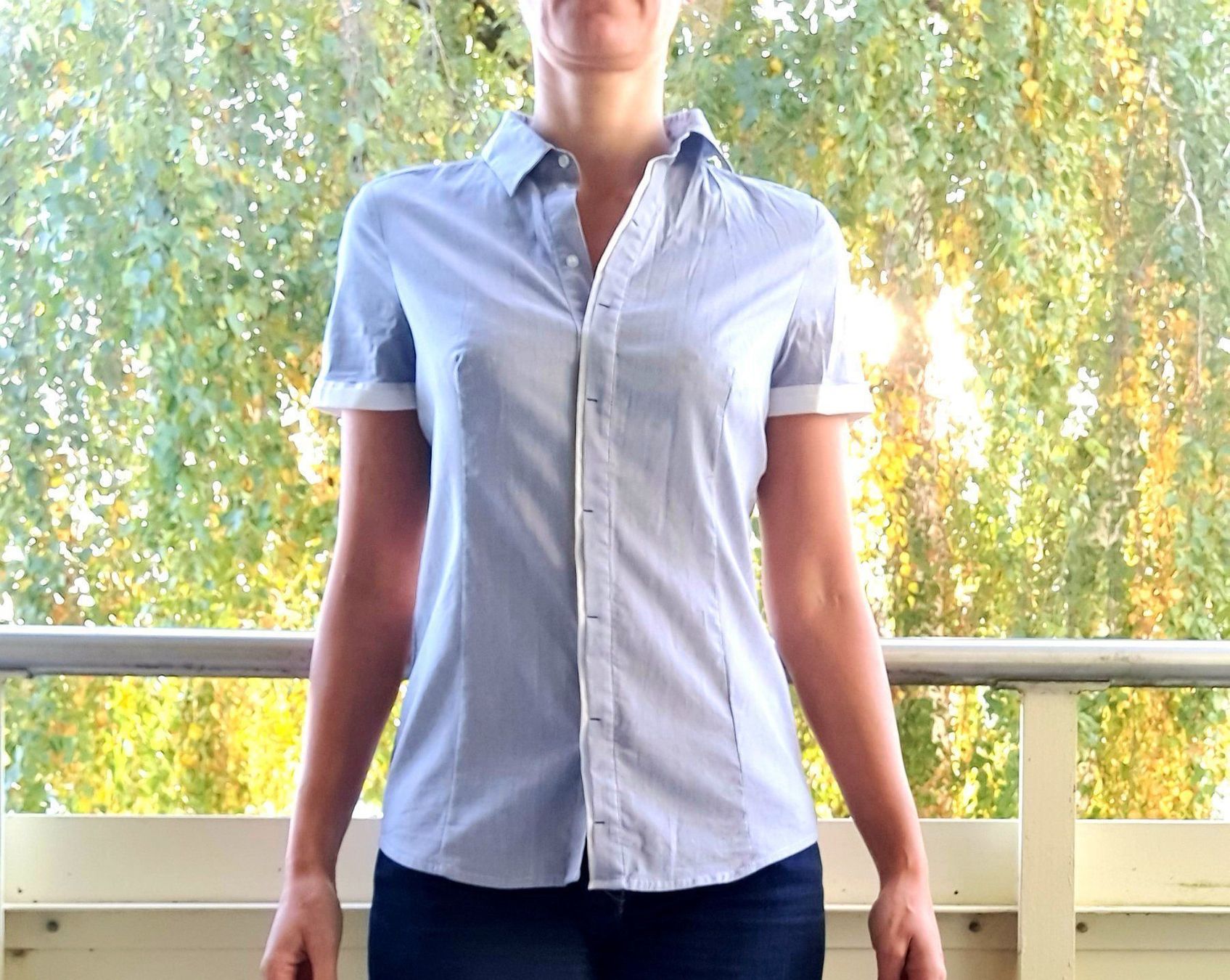 Esprit Camicette: Damenbluse Bluse Hemd Kurzarm Esprit NEU – Nuovo (secondo la descrizione) da Zollikerberg venduto da Sell-Buy-it 1