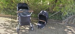 ABC Design Kinderwagen Set inkl. Aufsätzen