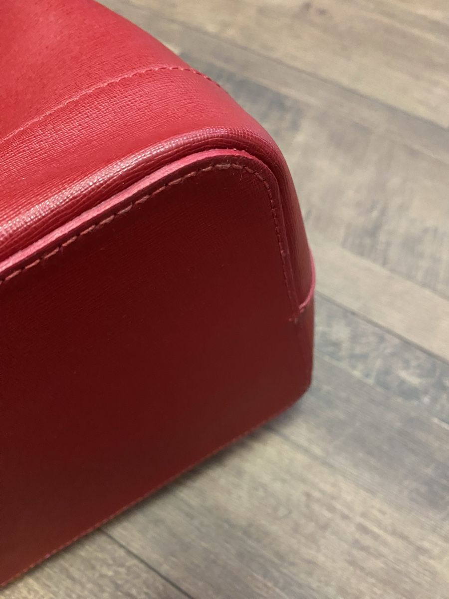 Borse da donna: Ledertasche Beutel dunkelrot neuw.  – Nuovo (secondo la descrizione) da Büron venduto da Coerner 5