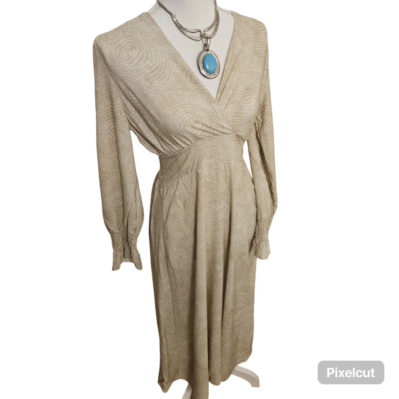 Robes: Beiges Maxikleid, Made In Italy- M – Neuf (Voir description) à Langnau am Albis par Kookysprite 2