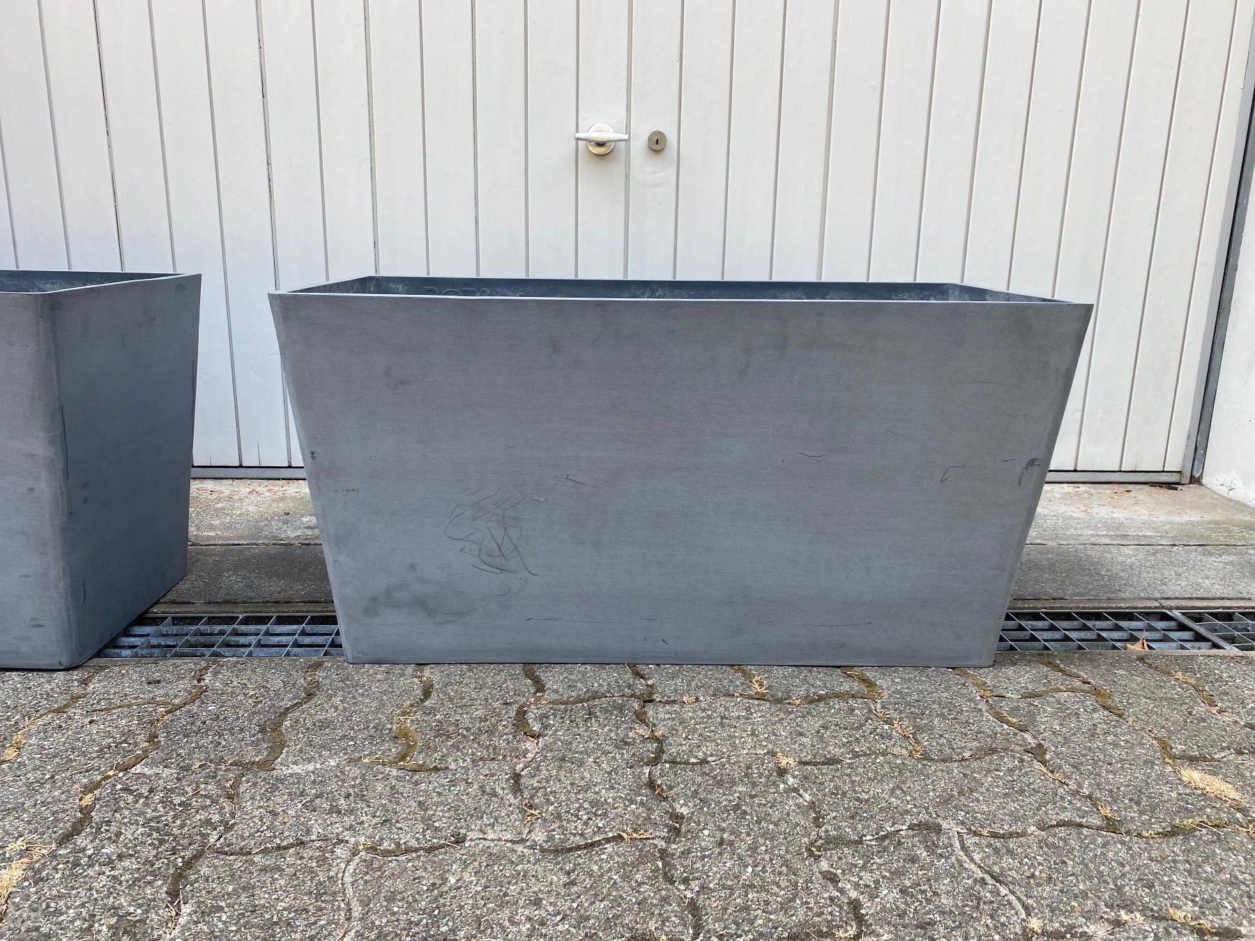 Vasi per fiori: Ecopots Paris 80, grau – Usato da Allschwil venduto da saemi33 1