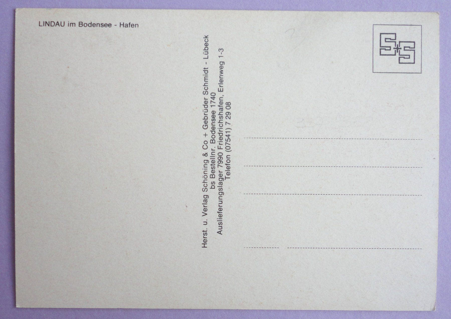 Cartoline postali: Lindau im Bodensee - Hafen – Usato da Fétigny venduto da Billy2miny 1
