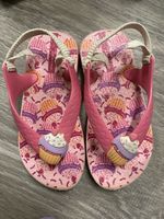 Ipanema Flip-Flops, Gr. 22, Rosa mit Cupcake-Motiv
