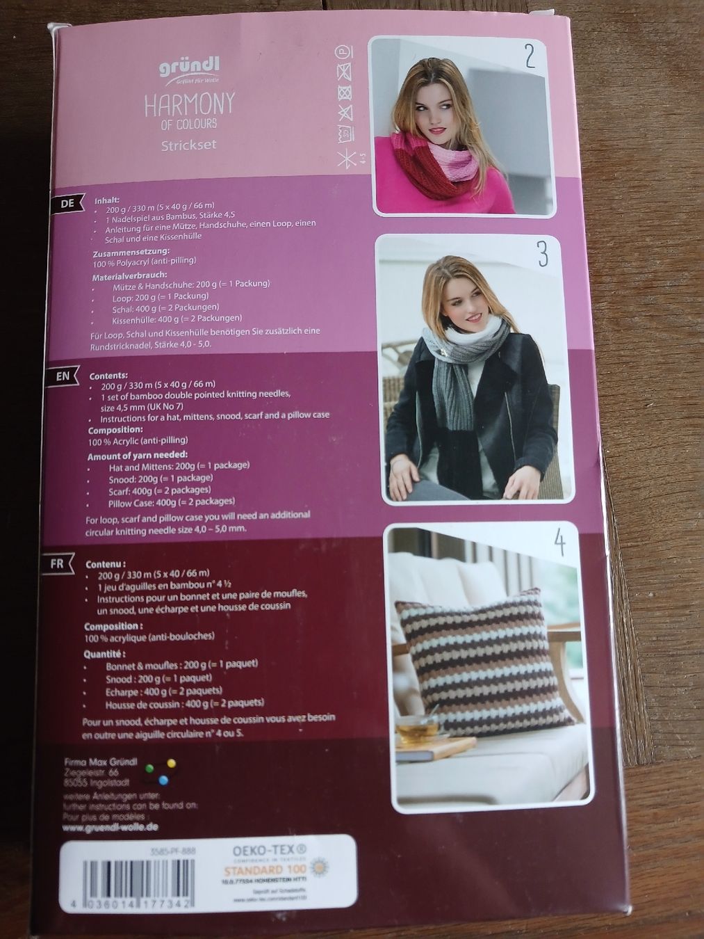 Gründl Lana: Strickset – Nuovo e nell'imballaggio originale da melchtal venduto da strickerin 1