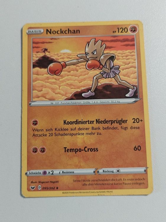 Pokémon Karte Nockchan 95/202 (Gebraucht) in Erlinsbach für CHF 0.5 ...
