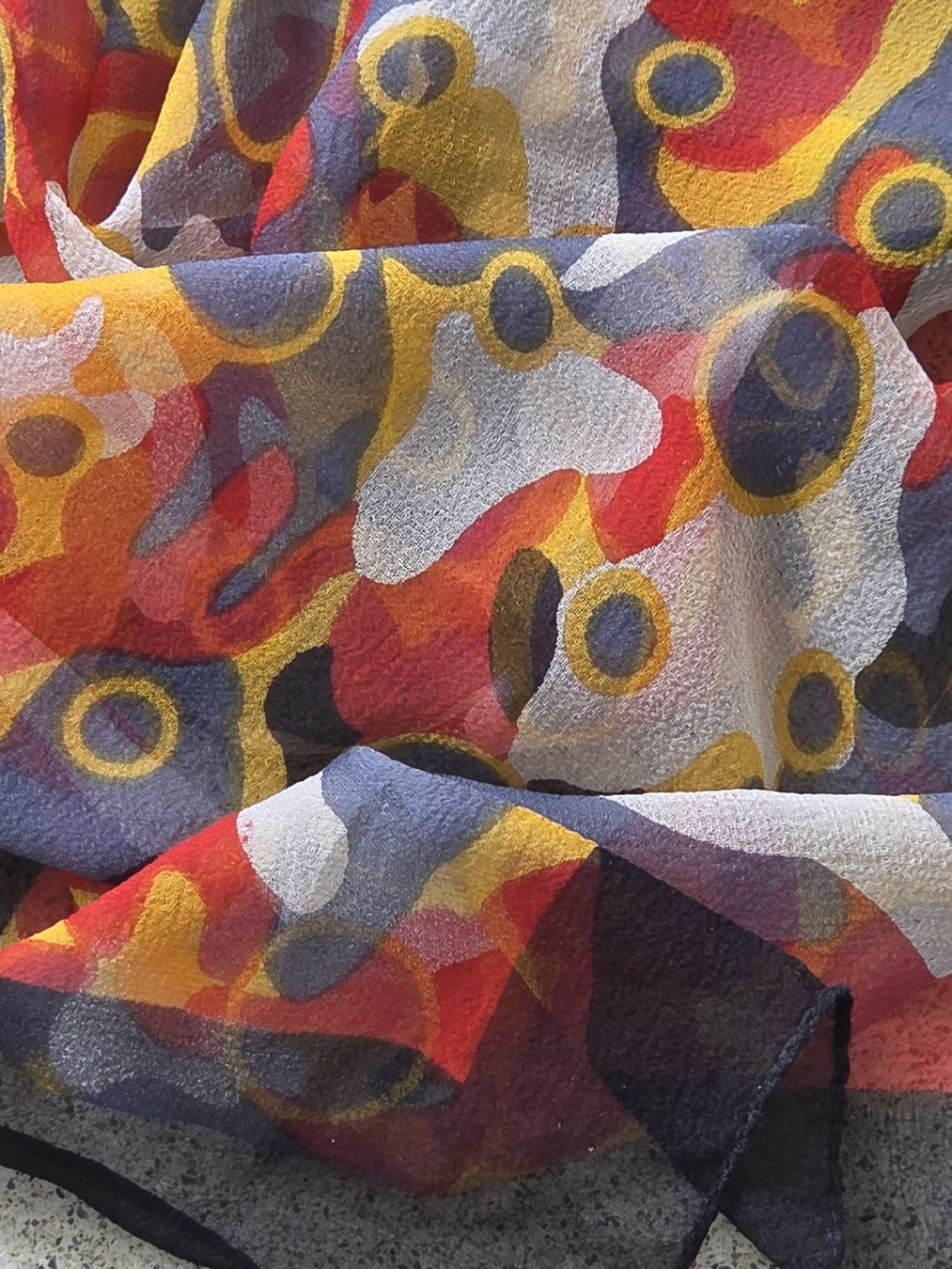Foulards & écharpes: Seidenschal 60 x 170 cm – Neuf avec emballage d'origine à Frauenfeld par Schenken-mit-Herz 2