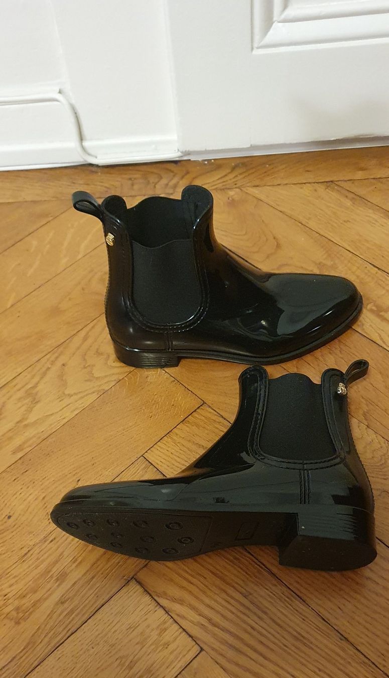 Damenschuhe: Boots de pluie Comfy Lemon Jelly taille 37 – Gebraucht aus Lausanne von Xenita 2