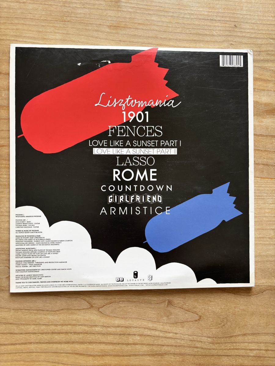 Dischi in vinile: Vinyl LP Phoenix -  Wolfgang Amadeus Phoenix – Usato da Zürich venduto da CallMeAppetite 2