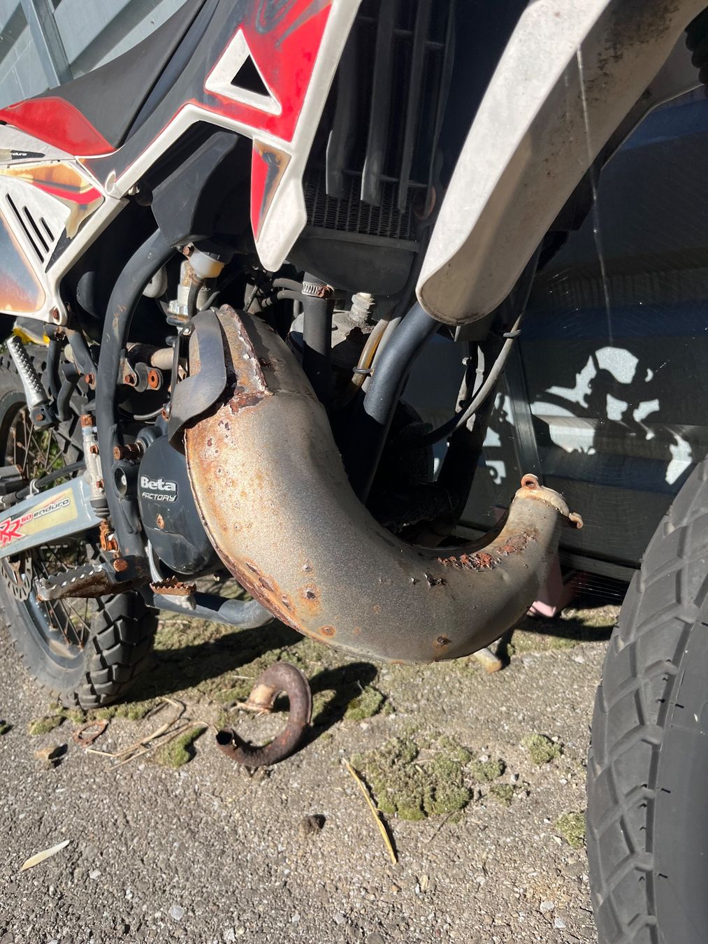 Beta Enduro: Beta RR50, als Ersatzteilspender – Difettoso da Boltigen venduto da Zeller4 3