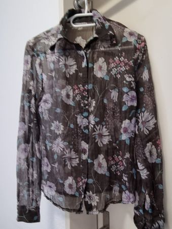 Bluse mit Glanzfaden Gr.38