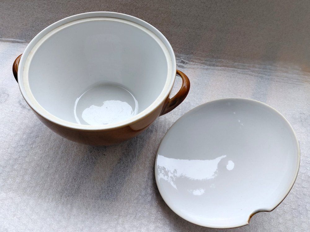 Rössler Ciotole: Rössler Karamell Suppenterrine  1,8 Liter -C02 – Usato da Morges venduto da vimajes12 2