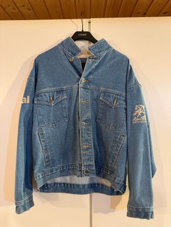 Veste en jean vintage, CISAL QUARTER HORSE 13WORLD CHAMPIONS