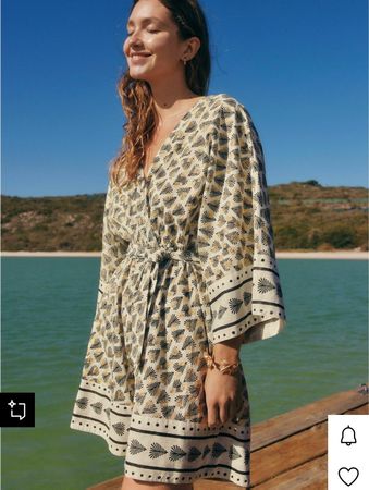Sommer-Jumpsuit kurz mit Muster, Gr. S/M, leicht & luftig ☀️