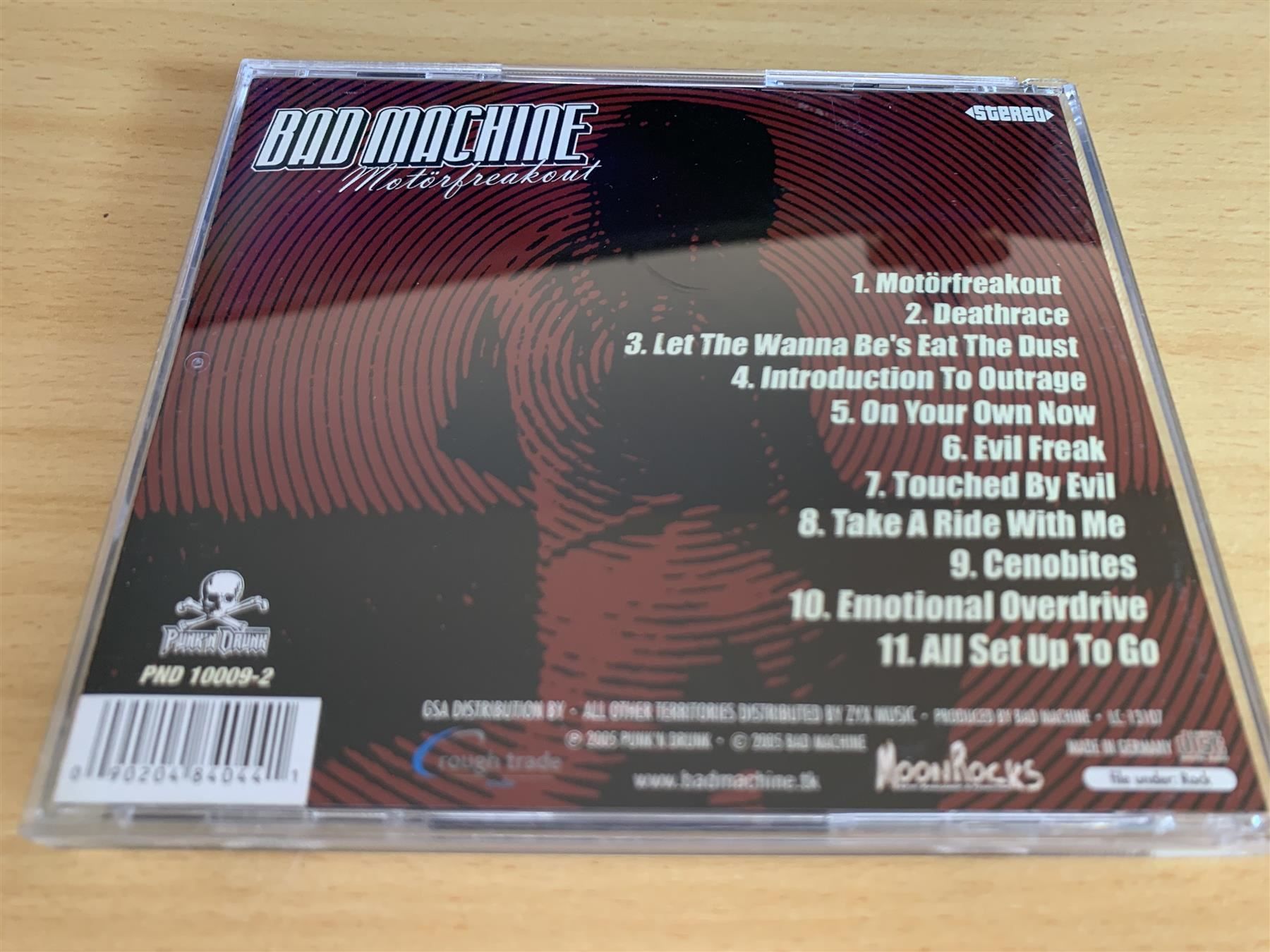 CD: Bad Machine – Motörfreakout – Usato da Rikon im Tösstal venduto da Alpenmutz 1