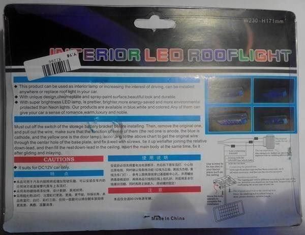 Tutti i ricambio: LED Innenleuchte 36LED's/5w – Nuovo e nell'imballaggio originale da Wohlen AG venduto da Rianxo 8