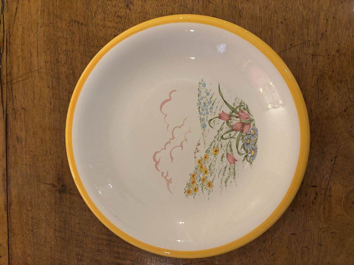 Geschirrsets: Set di piatti -per sei persone -  vintage con decoro – Gebraucht aus Vezia von rit_7ypb 3