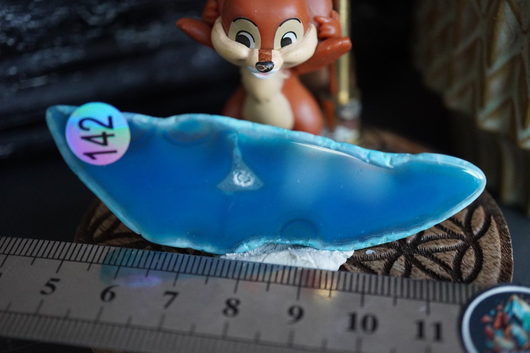 Mineralien & Heilsteine: Achat Scheibe Blau  ab  1.-     Räumung – Neu und originalverpackt aus Eschenbach SG von topstone 2