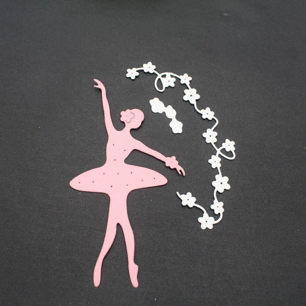 Sciablone: TÄNZERIN BALLERINA BALLET STANZSCHABLONE – Nuovo e nell'imballaggio originale da Affoltern am Albis venduto da Makianwa 1