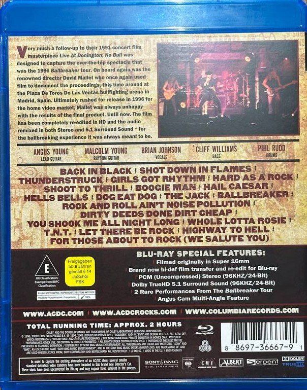 Tutti i DVDs: AC/DC - No Bull – Usato da Beringen venduto da Mantafisch1 1